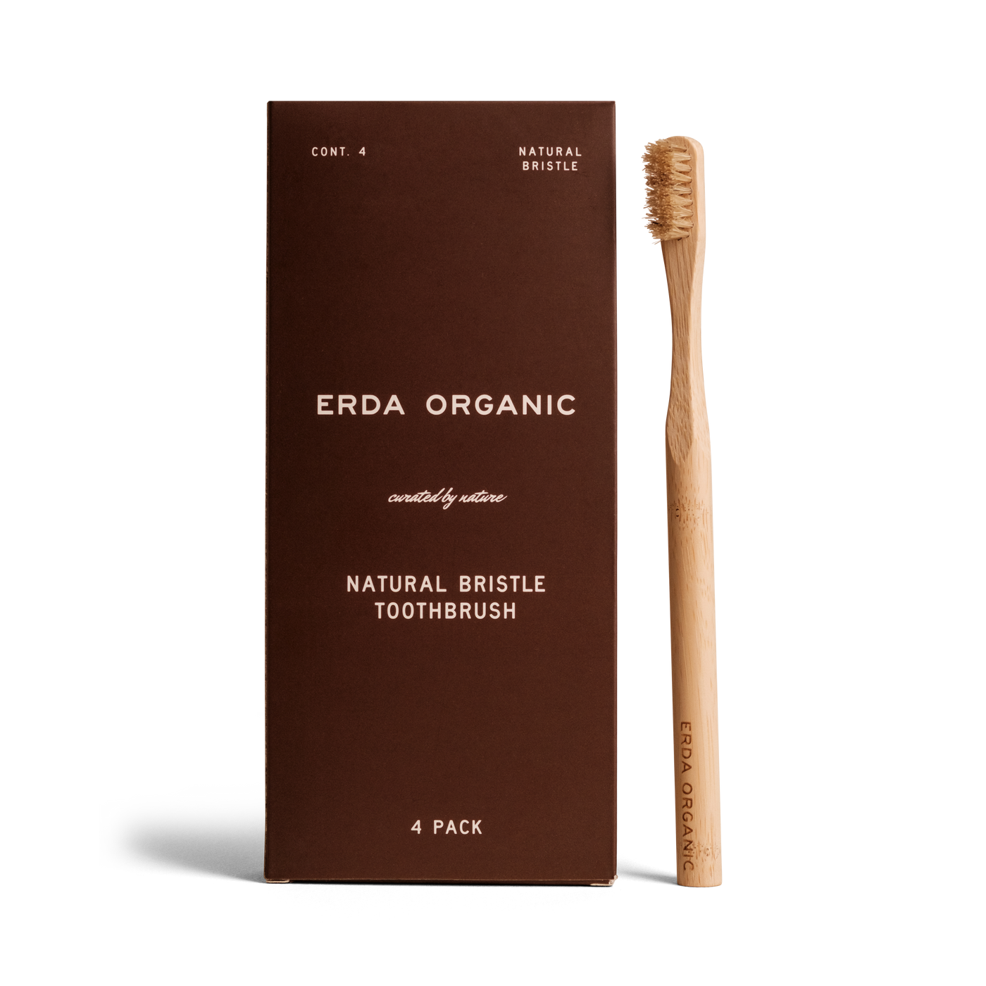 Natural Toothbrush - 4-pack
